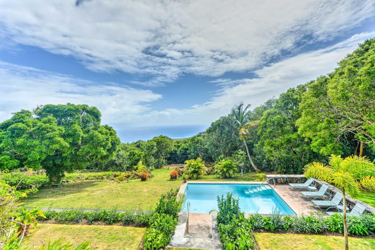 Nevis Home With Pool, Stunning Jungle And Ocean Views! Gingerland Exterior foto