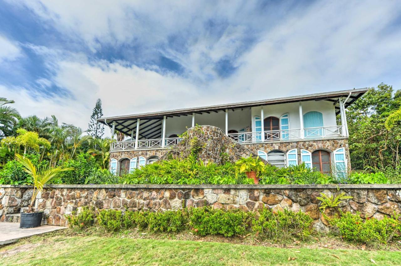 Nevis Home With Pool, Stunning Jungle And Ocean Views! Gingerland Exterior foto