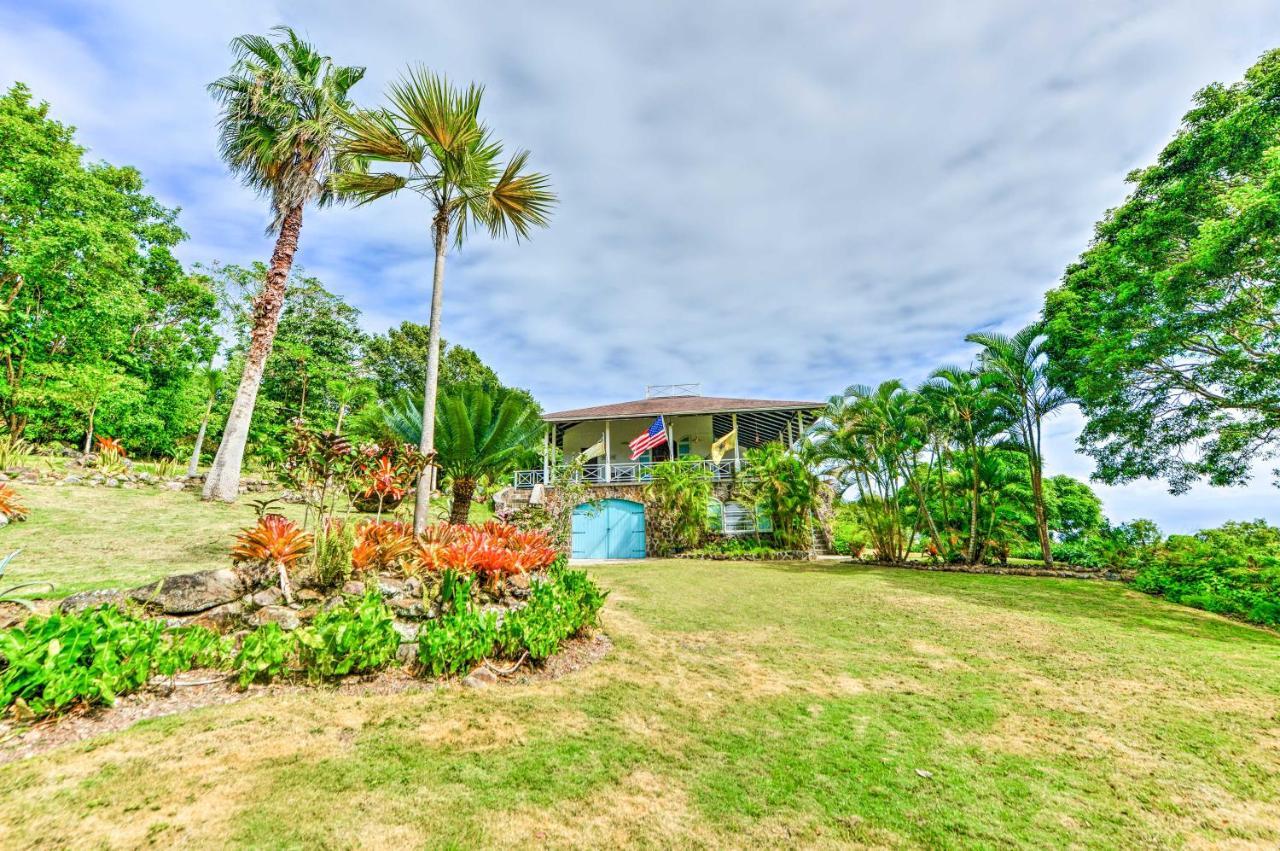 Nevis Home With Pool, Stunning Jungle And Ocean Views! Gingerland Exterior foto